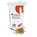Universal UNV00110 0.04 in. Gauge Size 10 Rubber Bands - Beige (3400/Pack)