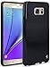 Note 5 Case, LK Ultra [Slim Thin] Scratch Resistant TPU Gel Rubber Soft Skin Silicone Protective Case Cover for Samsung Galaxy Note 5 (Black)