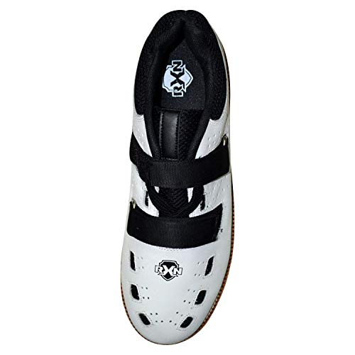 RXN Weightlifting Shoes 9 White-Black - Thumbnail 3