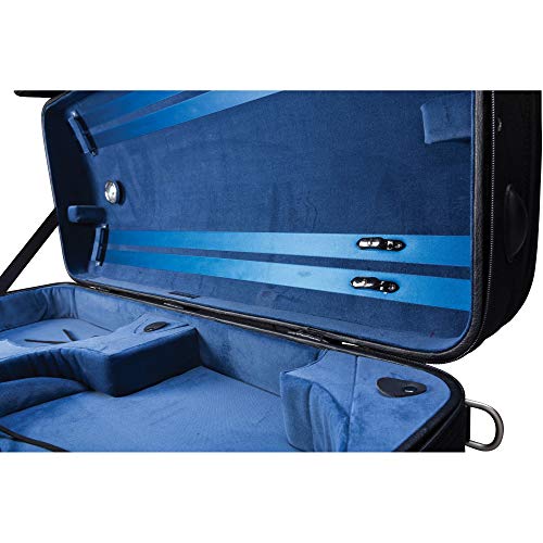 American Case Company Eagle Double Violin/Viola Case Blue