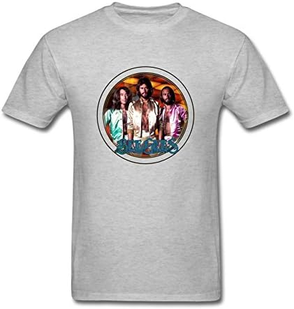 Men's Bee Gees Disco T Shirts Grey M