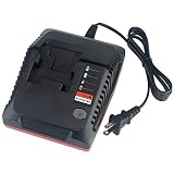 Lasica 18V PCXMVC Multi-Chemistry Slide Pack Charger for Any Porter-Cable 18-Volt Cordless Tools NiCad NiMh & Lithium Ion Battery PC18B PC18B-2 PC18BL PC18BLX PC18BLEX PCC489N