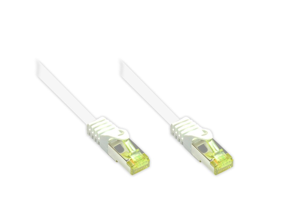 Good Connections patch cord with Cat. 7 Rohkabel S/FTP 80m white