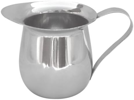 Steeltek Stainless Steel Creamer Pitcher Set 2 Piece 3 Ounce