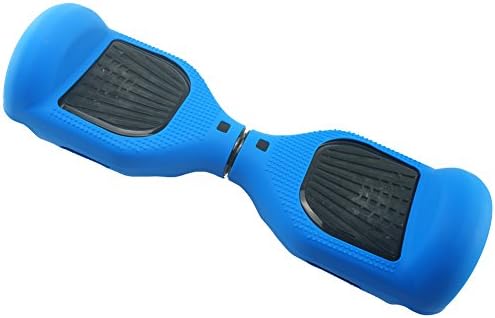 AiFang Hoverboard Cover Case Skin Guard Protection for 6.5" 2 Wheels Self Balancing Scooter Board Silicone Cover (Blue)