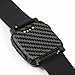 ArmorSuit Pebble Time Screen Protector MilitaryShield + Black Carbon Fiber Skin Wrap Film Back Protector for Pebble Time
