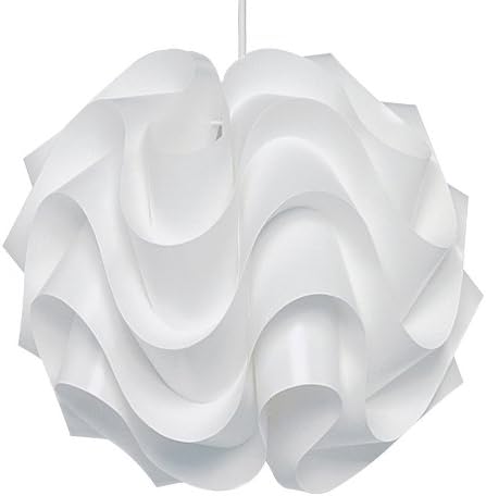white plastic lamp shades