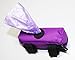 Primal Pet Gear Dog Poop Bag Holder Purple, Leash Attachment Dispenser, 20 Bags Included Roll, Lightweight, Fits Any Dogs Lead, for Easy, Responsible Doggy Walking