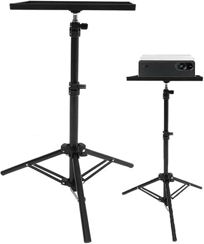 Ciieeo Adjustable Projector Tripod Stand 44.8in for Tablets & Projectors