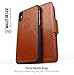 Dreem Fibonacci 2-in-1 Wallet Case for Apple iPhone Xs Max - Luxury Vegan Leather, Magnetic Detachable Shockproof Phone Case, RFID Card Protection, 2-Way Flip Stand - Caramel