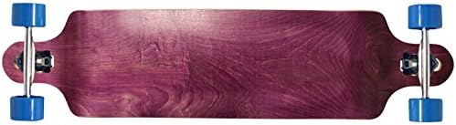 Lowered Drop Down Through Longboard Complete Thru Purple 41.25 Maple Skateboard