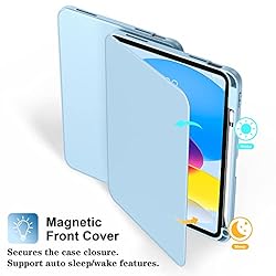 Supveco iPad 10th Generation 2022 Case with Pencil
