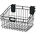 Suncast Storage Trends Black Metal Basket (8 x 12)