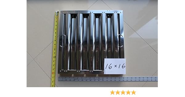 Amazon Com Defense Stainless Steel Commercial Hood Baffle Grease