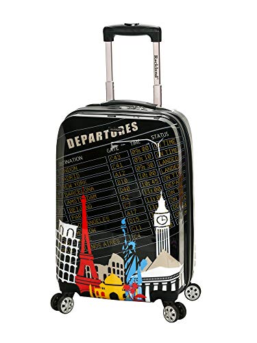 Rockland Departure Hardside Spinner Wheel Luggage, Carry-On 20
