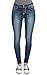 WallFlower Women's Irresistible Denim Jegging High-Rise Insta Soft Juniors Jeans (Standard and Plus), Camila, 17