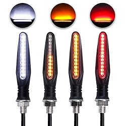 LivTee Super Bright 4PCS Motorcycle Indicators