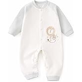 Boo Boo Baby Unisex Cotton Romper - 100% Cotton Soft Infant Bodysuit