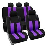 FH Group Car Seat Covers Full Set Cloth - Universal