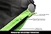 West Biking Men’s Neoprene Cycling Shoe Covers - Windproof Waterproof Warm Thermal Bike Overshoes Winter Protector Black Green, Black Red Xmas Gifts