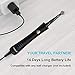 Fairywill Rotary Electric Toothbrush Rechargeable for Adults, 3 Brushing Modes 2 Replacement Heads USB Charging Portable Electric Toothbrush Waterproof Black…
