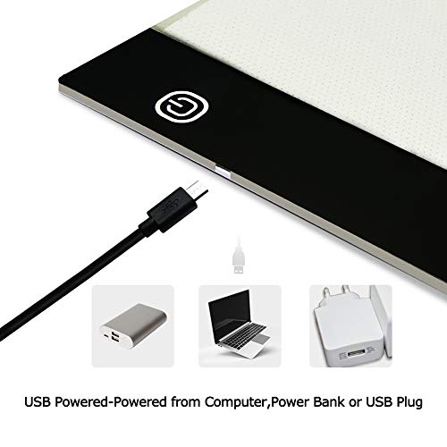 image for Schliersee A4 LED Artists Light Box for Drawing Thin Portable Light Bo