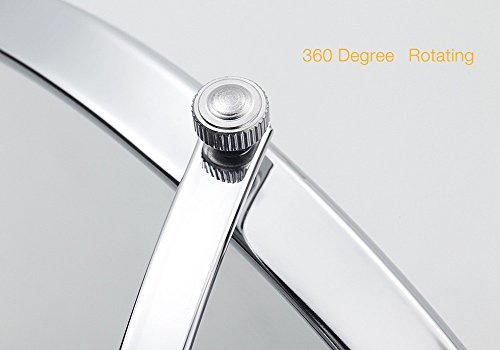 8Inch Cosmetic Mirror Double Sides Wall Mounted Mirror Chrome Bathroom Mirror Europe Style Mirror Elegant Design With 360 Degree - Thumbnail 6