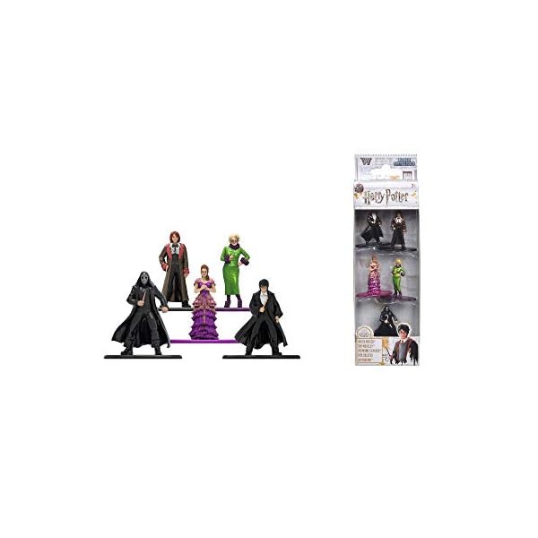 Dickie Toys 253180003 5-Pack, Die-Cast Nano, Set, Figuren, Harry Potter Sammelfiguren, Mehrfarbig