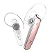 HOCO EBP04 Wireless Bluetooth 4.1 Headset - Noise Cancelling Stereo Sound Quality Earphone&Headsets & Microphone,Soft Earbuds (Rose Golden)