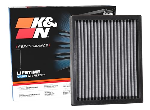 K&N Premium Cabin Air Filter: High Performance, Washable, Clean Airflow to your Cabin: Designed for Select 2014-2018 KIA (Soul, Soul EV) Vehicle Models, VF1017