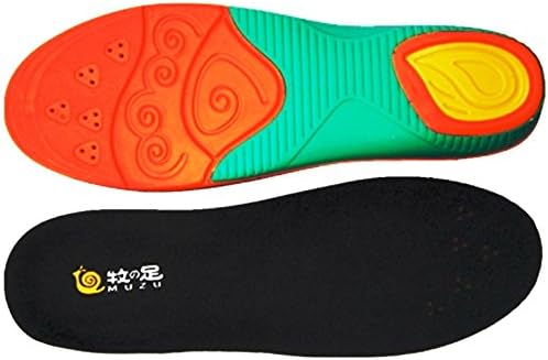 MUZU Athlete Cushioning Neutral Arch Shoe Insoles/Inserts (Women's 9.5-11/Men's 8-9.5)