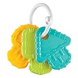 Re-Play Teething Keys, Aqua, Green and Sunny Yellow