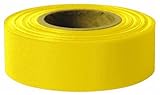 Swanson RFTYL300 1-3/16-Inch by 300-Feet Taffeta Roll Flagging, Yellow