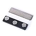 Magreen Magnetic Name Badge Holders,20 Pack Name Tag/ID Badge Magnets,Strong Fastener with 3 Premium Strength Neodymium Magnets