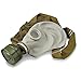 GP-5 Original Soviet Civilian Protective Gas Mask (activated Charcoal filter and bag included) (Extra Large, white)