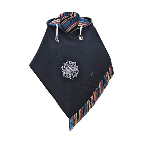 virblatt--Handgefertigter-Sommer-Poncho-und-Baja-Jacke-fr-Frauen-Relaxed