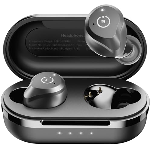 TOZO NC9 Hybrid Active Noise Cancelling Wireless Earbuds
