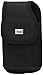 Reiko Horizontal Pouch Case for Samsung Galaxy S5 - Retail Packaging - Black