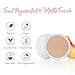 100% PURE Powder Foundation Matte Finish Face Makeup - Oil Absorbing Pressed Poreless Concealer - Vegan Fruit Pigmented Golden Peach Color (Medium-Tan Shade w/Neutral Undertones) - 0.32 Oz