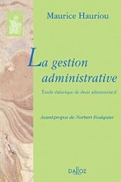 La  gestion administrative
