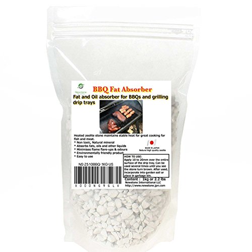 Newstone BBQ and Home Cooking Fat Oil Absorbent and Grilling Drip Tray