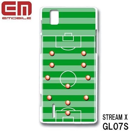 Amazon Co Jp ストリームx Stream X Gl07s スマホケース カバー サッカー Tg 093b 家電 カメラ