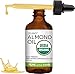 Sweet Almond Oil for Skin and Hair by Pure Acres Farm. USDA Certified Organic, Cold Pressed, 100% Unrefined, Hexane Free. Therapeutic Massage Carrier Oil for Face, Body (4oz)