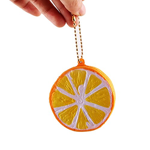 1PC Rainbow Strawberry Squishy Super Jumbo Scented Slow Rising Rare JUNKE Fun Toy (lemon1)