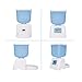 Automatic Feeder, PYRUS Programmable Cat Feeding Electric Dispenser with Large LCD Panel, Voice Reminding for Cat, Small and Medium dogs, rabbit and other small animals (Medium Capacity 5L)