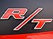 1 Piece RT R/T Badge Emblem Sticker for Mopar HEMI Cars Dodge Charger Chrysler Ram Jeep Mopar Team