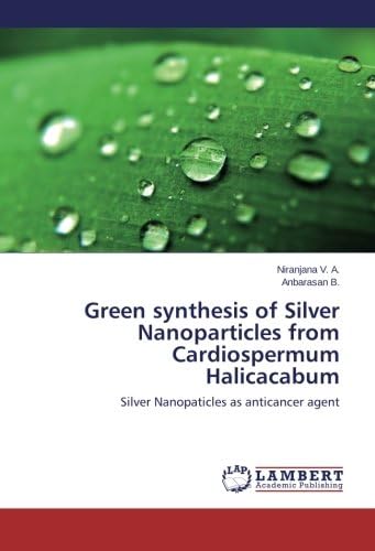 Green synthesis of Silver Nanoparticles from Cardiospermum Halicacabum: Silver Nanopaticles as anticancer agent