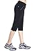 Hopgo Women's Quick Dry Outdoor Capri Pants Lightweight Cargo Pants Crop Hiking Pants