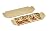Brick Oven Direct to Flame Pizza Stone, 13-Inch, Brown, Set of 2
