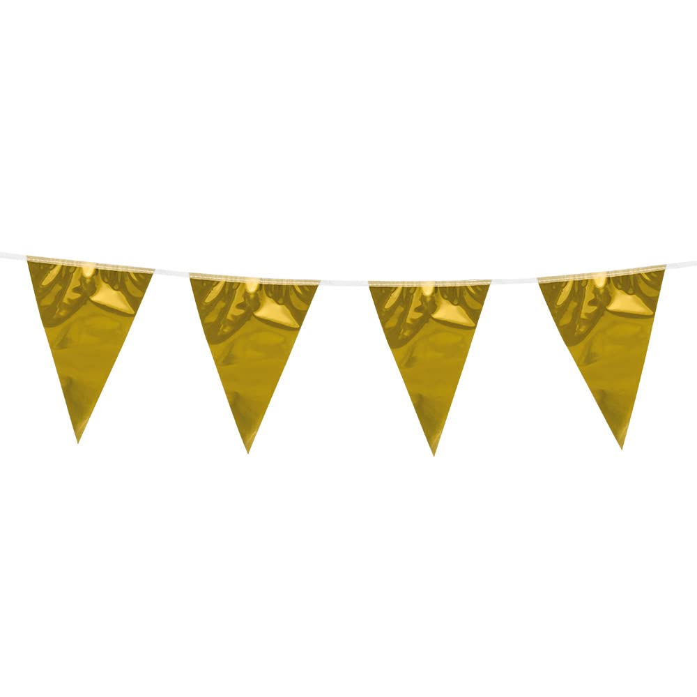 Boland – Bunting Banner 45x30 cm Oro Metallizzato
